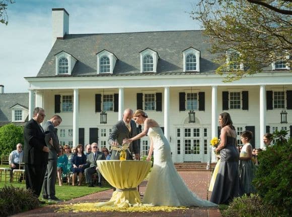 Pine Lakes Country Club wedding couple historic Myrtle Beach golf venue