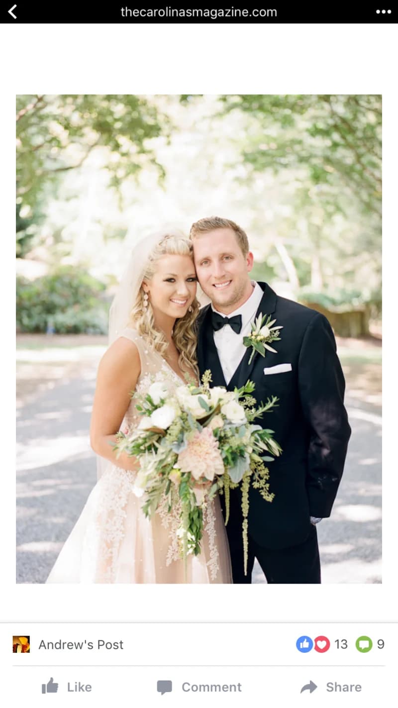 Callas Florist & Events - Wedding of Mr. and Mrs. Kieth Deppen