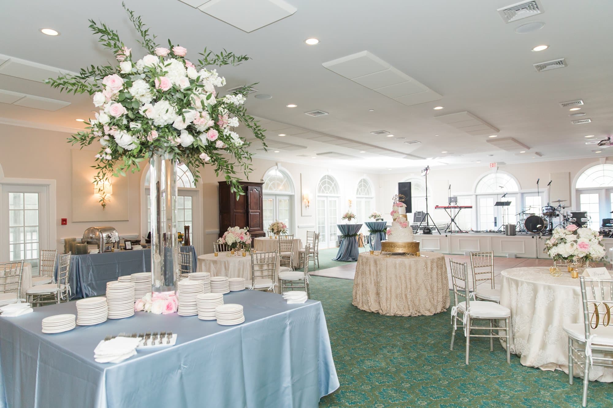 Wachesaw Plantation Club wedding reception details Murrells Inlet SC