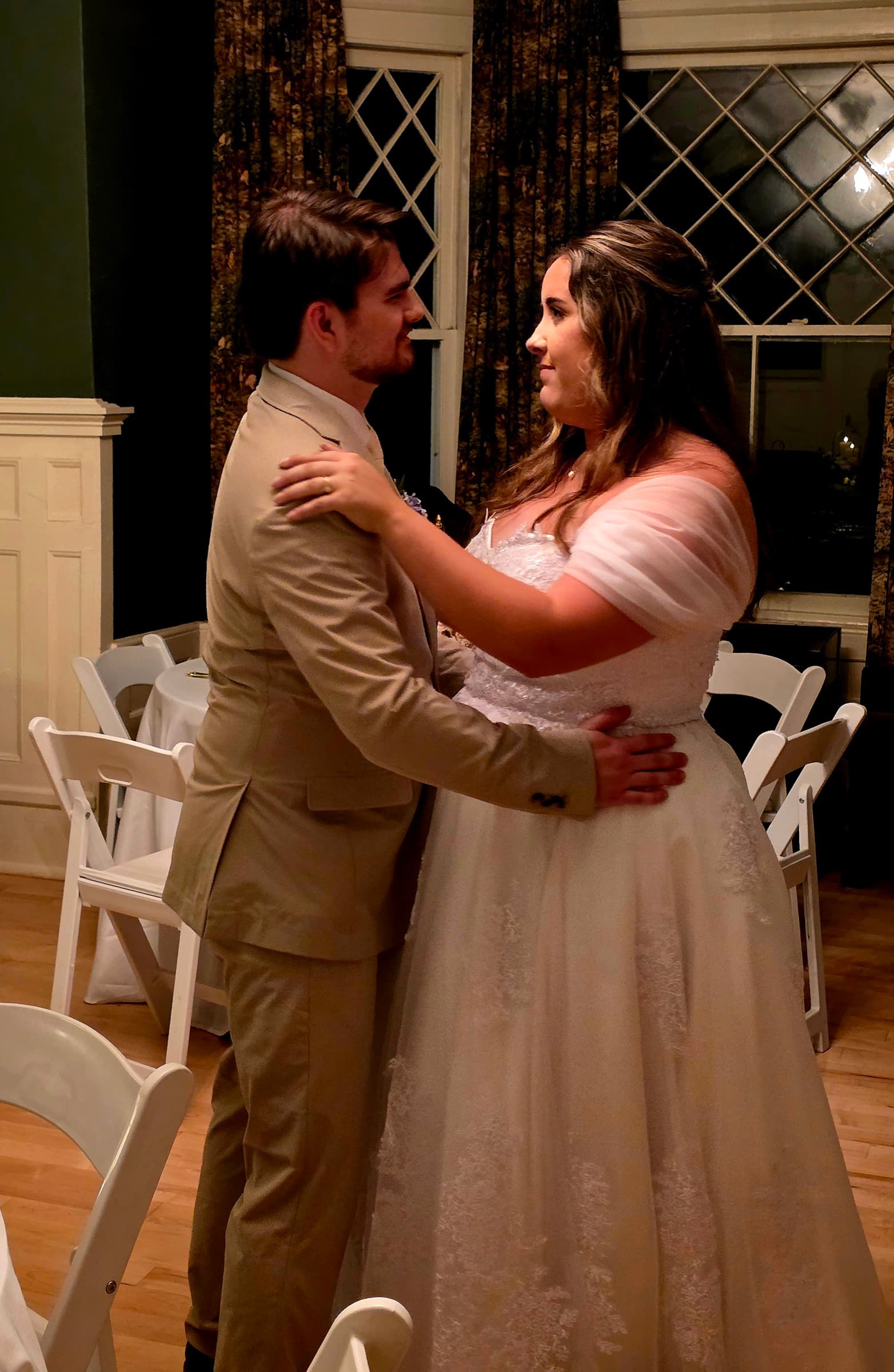 Omnipresent DJ & Lighting - Kaitlyn and Will's first dance at their Aiken, SC wedding