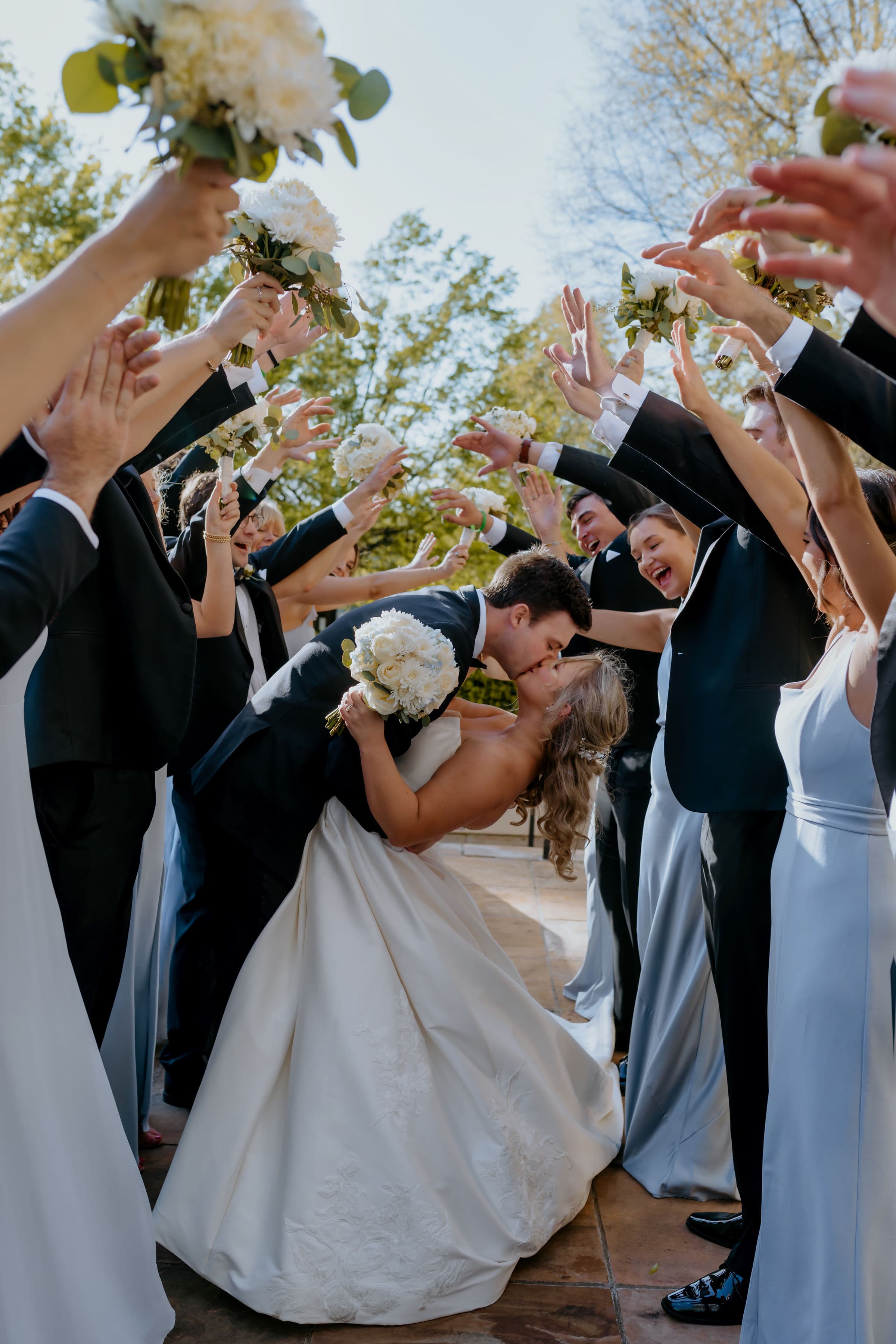 Natural wedding portrait by 314 Collective Greenville SC
