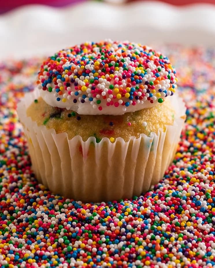 Sweet Girlz Bakery & Cafe - sprinkle cupcake