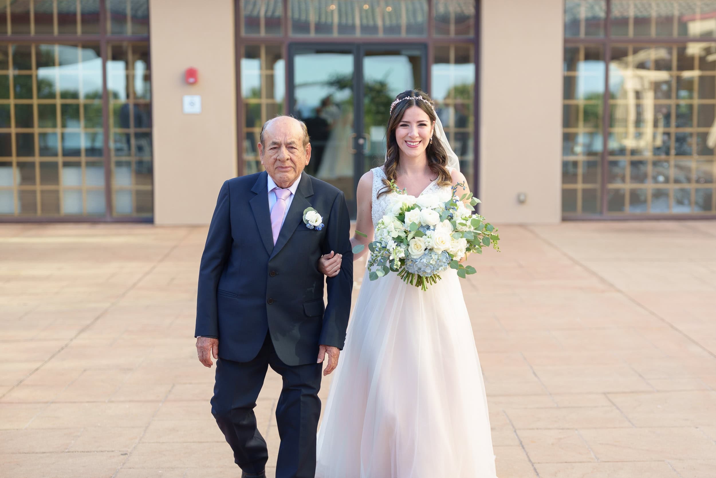 Intimate winter wedding ceremony overlooking the Atlantic Ocean