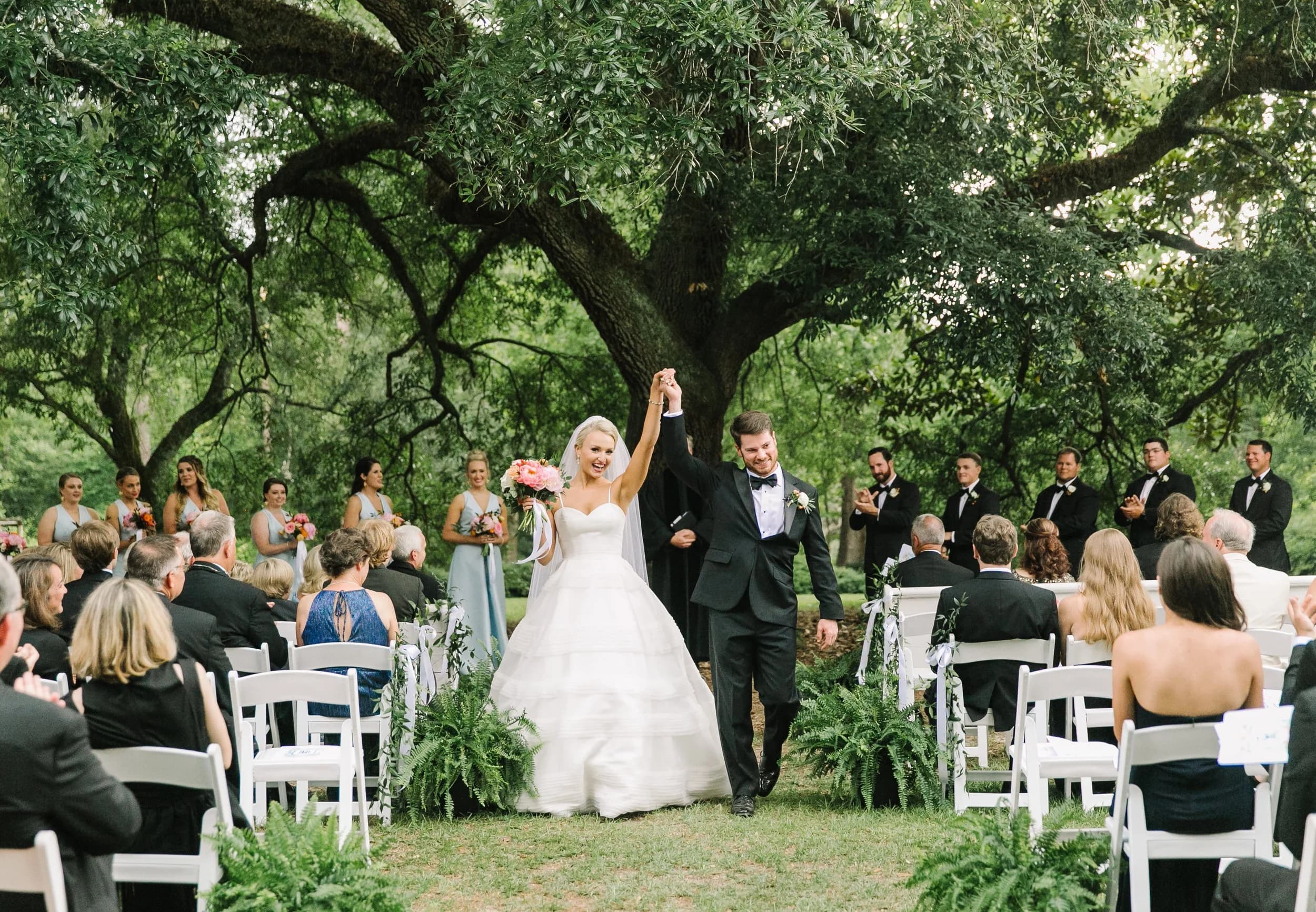 Wedding at Wavering Place historic antebellum estate near Columbia SC