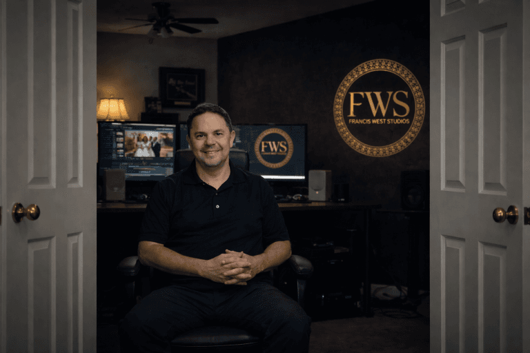 Francis West Studios wedding videographer Frank Guy