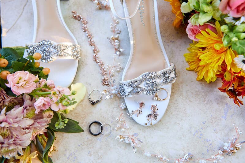 Luxe By Lindsay Photography - Charleston wedding bride shoes detail