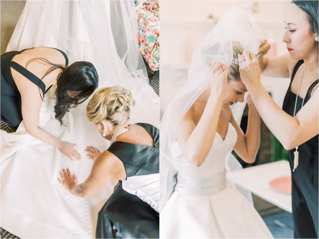 Film wedding photography at the Graduate Hotel Columbia SC by Melissa Brewer