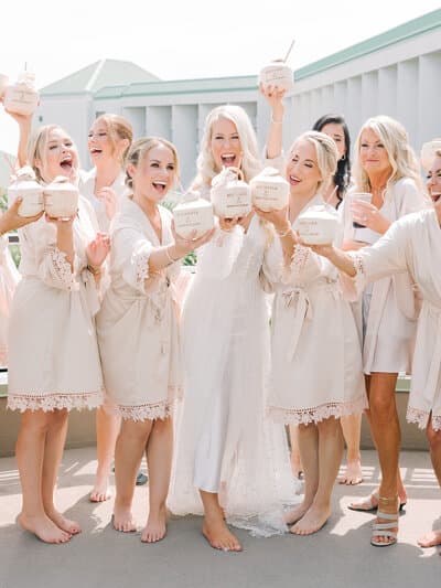 Bride and groom at the Westin Hilton Head Island wedding